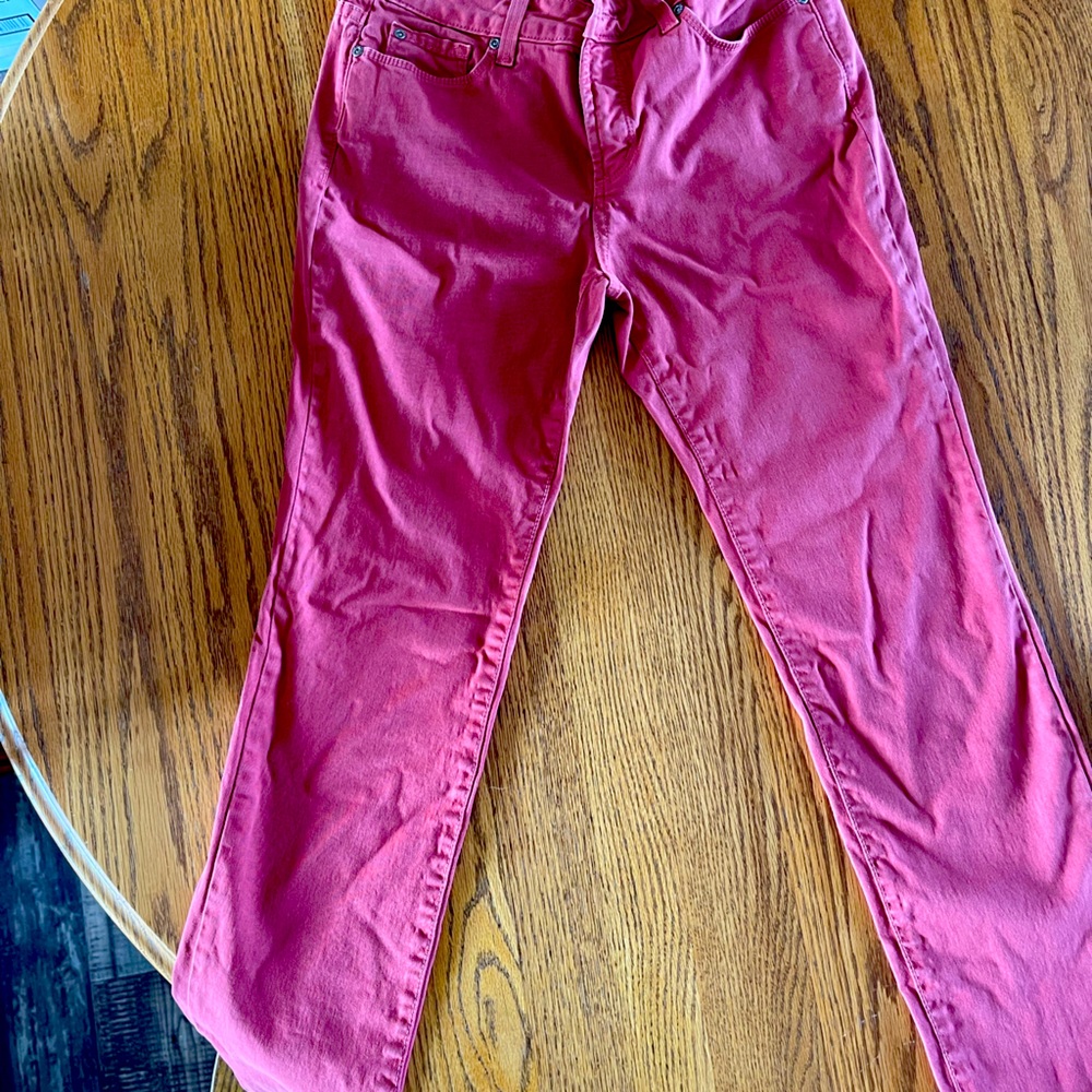 Rusty peach jeans